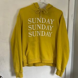 Mustard yellow 💛 Sunday hoodie